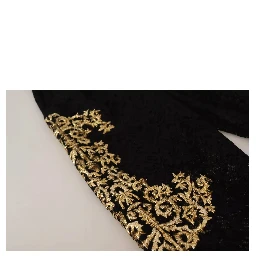 Black Lace Gold Baroque SPECIAL PIECE Shorts