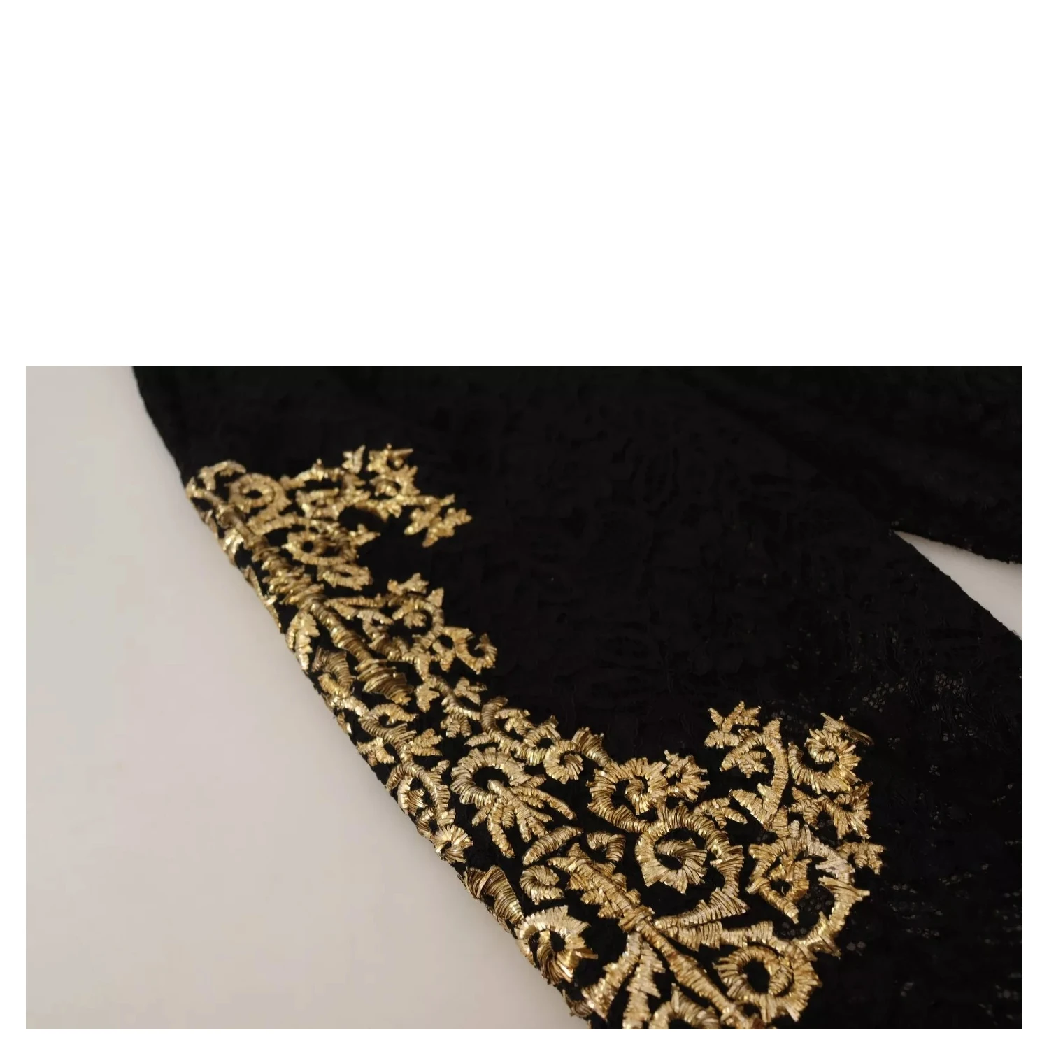 Black Lace Gold Baroque SPECIAL PIECE Shorts