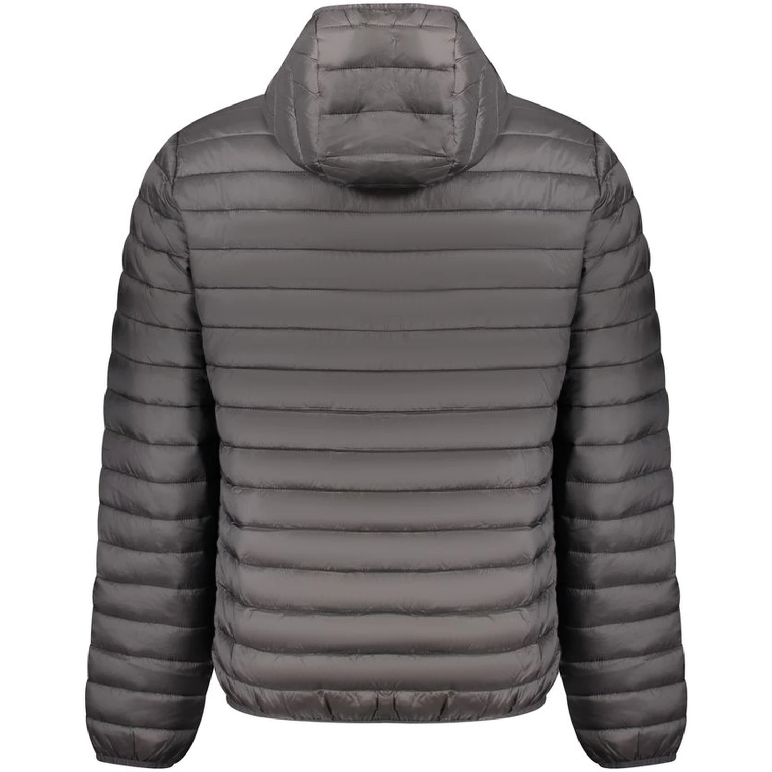 Black Polyester Men Jacket