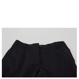 Black High Waist Skinny Trouser STAFF Pants