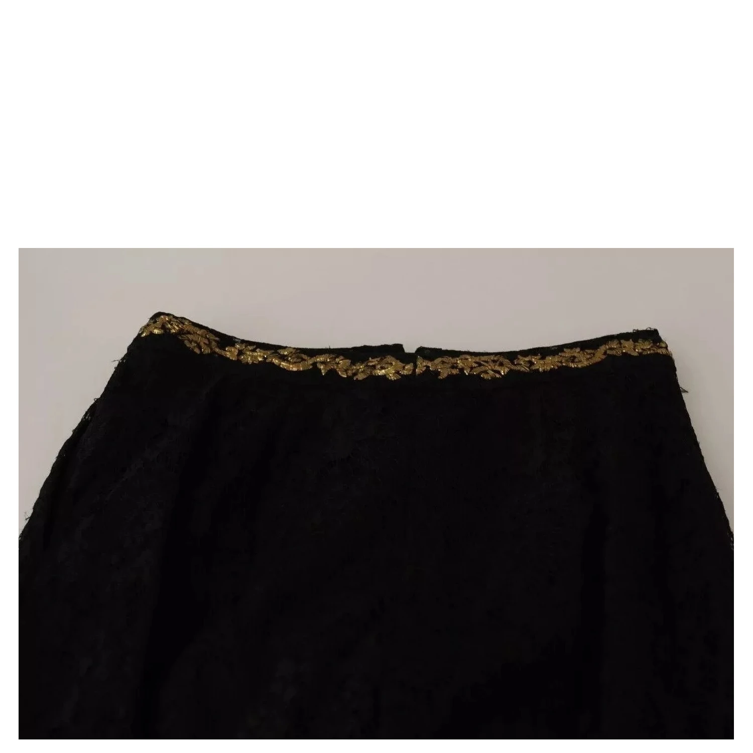 Black Lace Gold Baroque SPECIAL PIECE Shorts