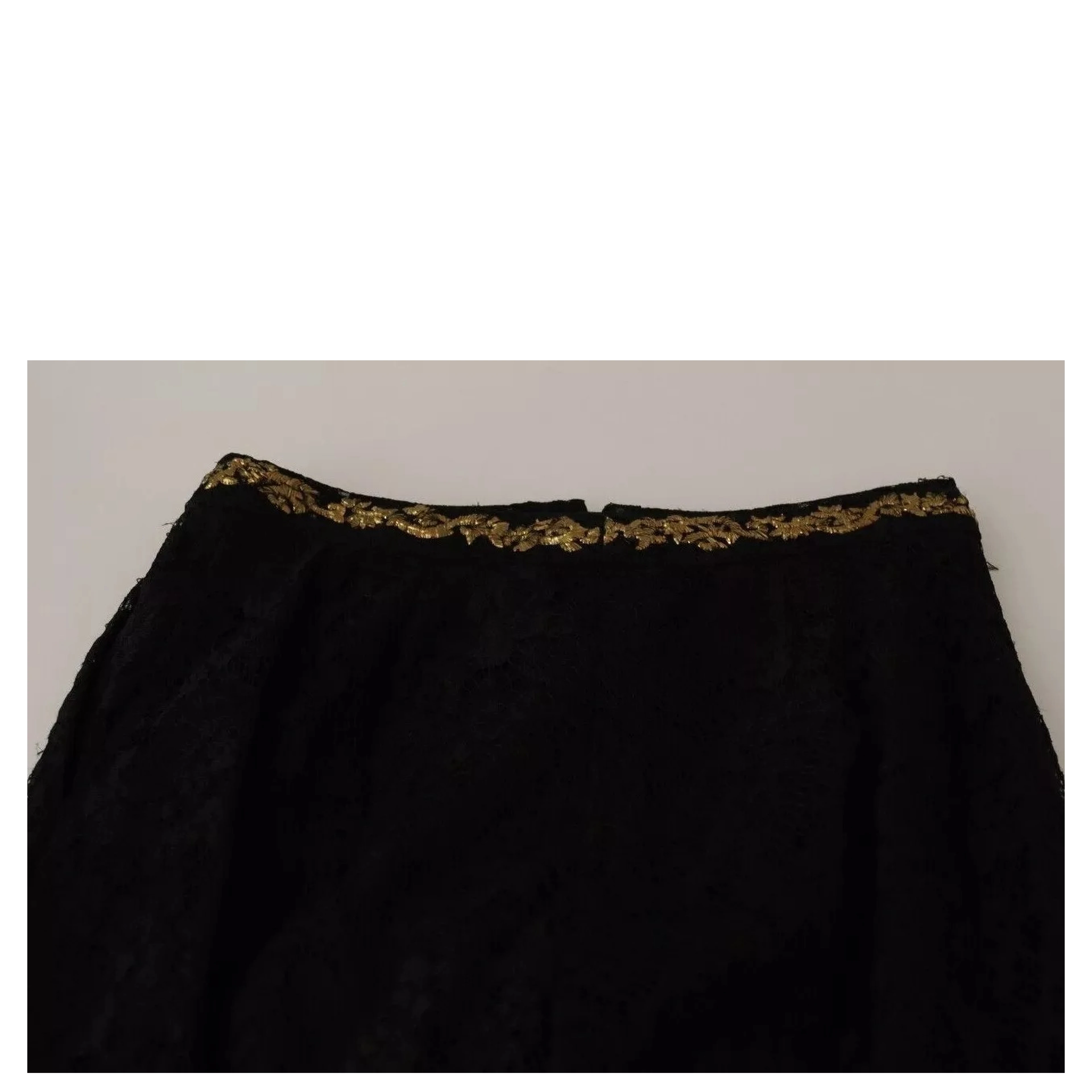 Black Lace Gold Baroque SPECIAL PIECE Shorts