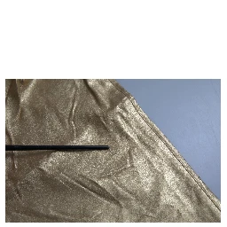 Gold High Waist Skinny Women Metallic Pants