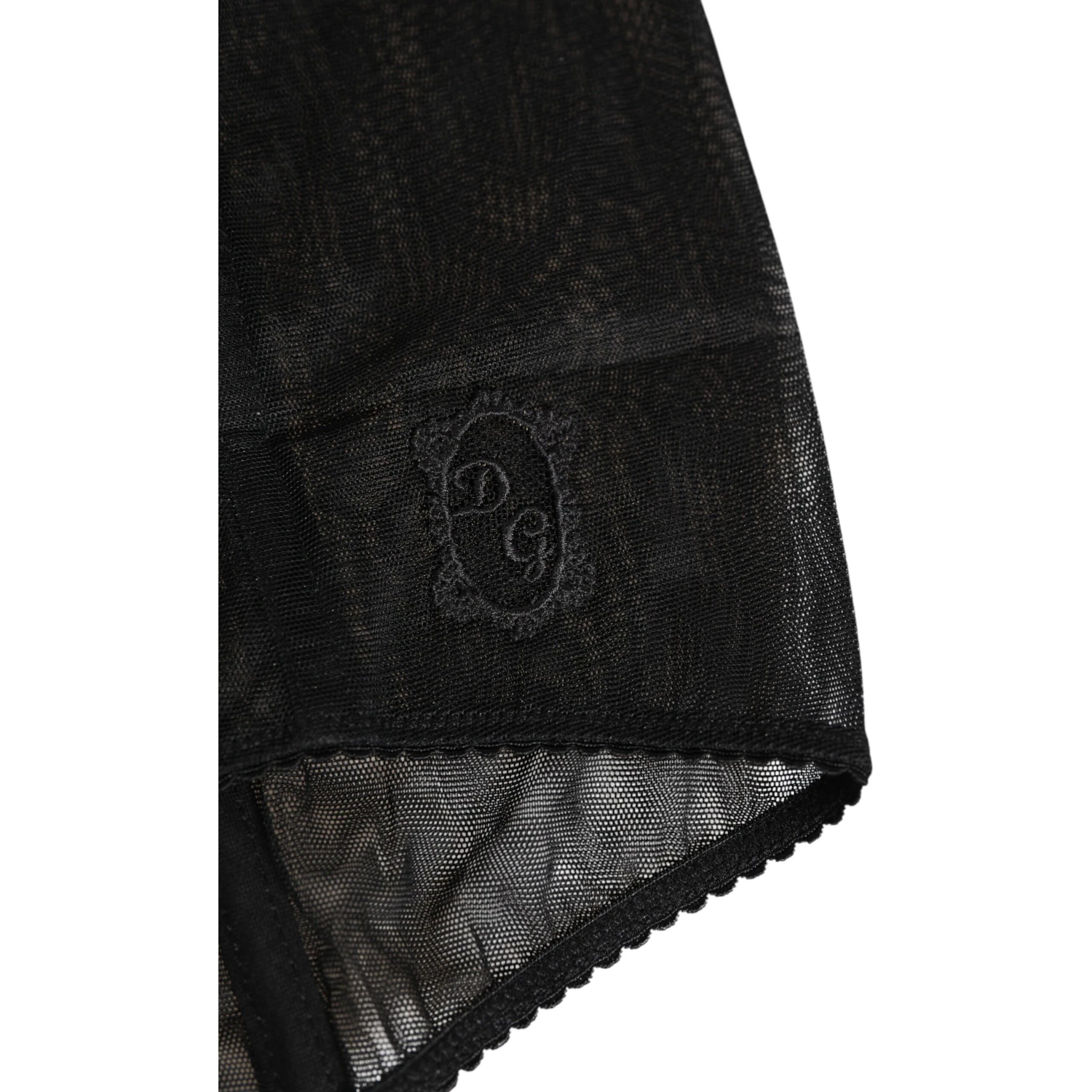 Black High Waist Mesh Sheer Shapewear Underwear