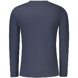 تيشيرت قطني أزرق