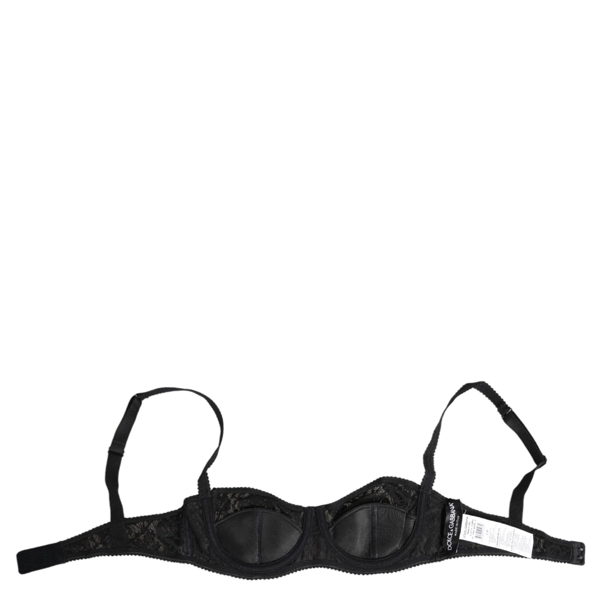 Black Lace Underwire Bra Lingerie Underwear