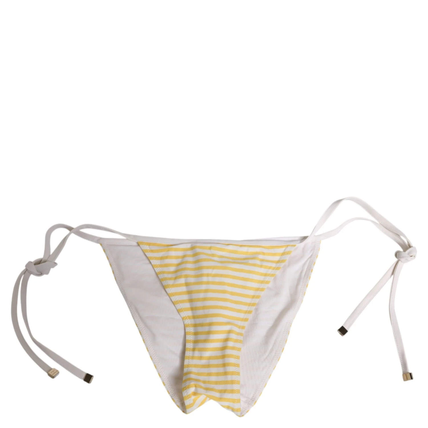 White Yellow Stripe Tie Side Logo Underwear