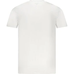 White Elastane T-Shirt