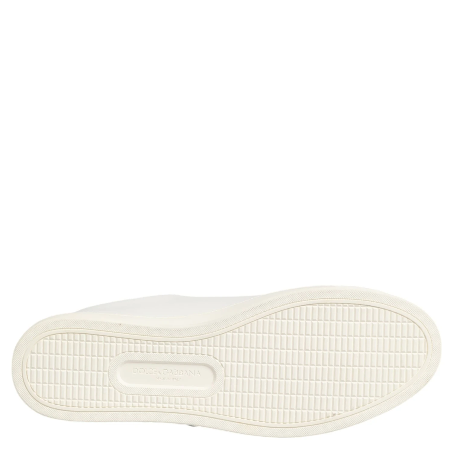 White Leather Sacre Heart Patch Sneakers Shoes