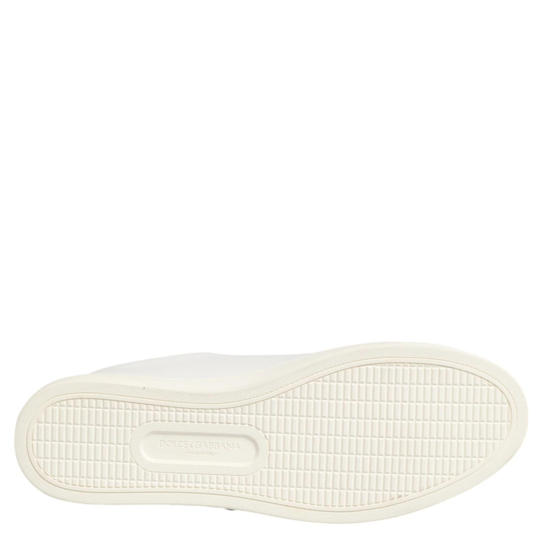 White Leather Sacre Heart Patch Sneakers  Shoes