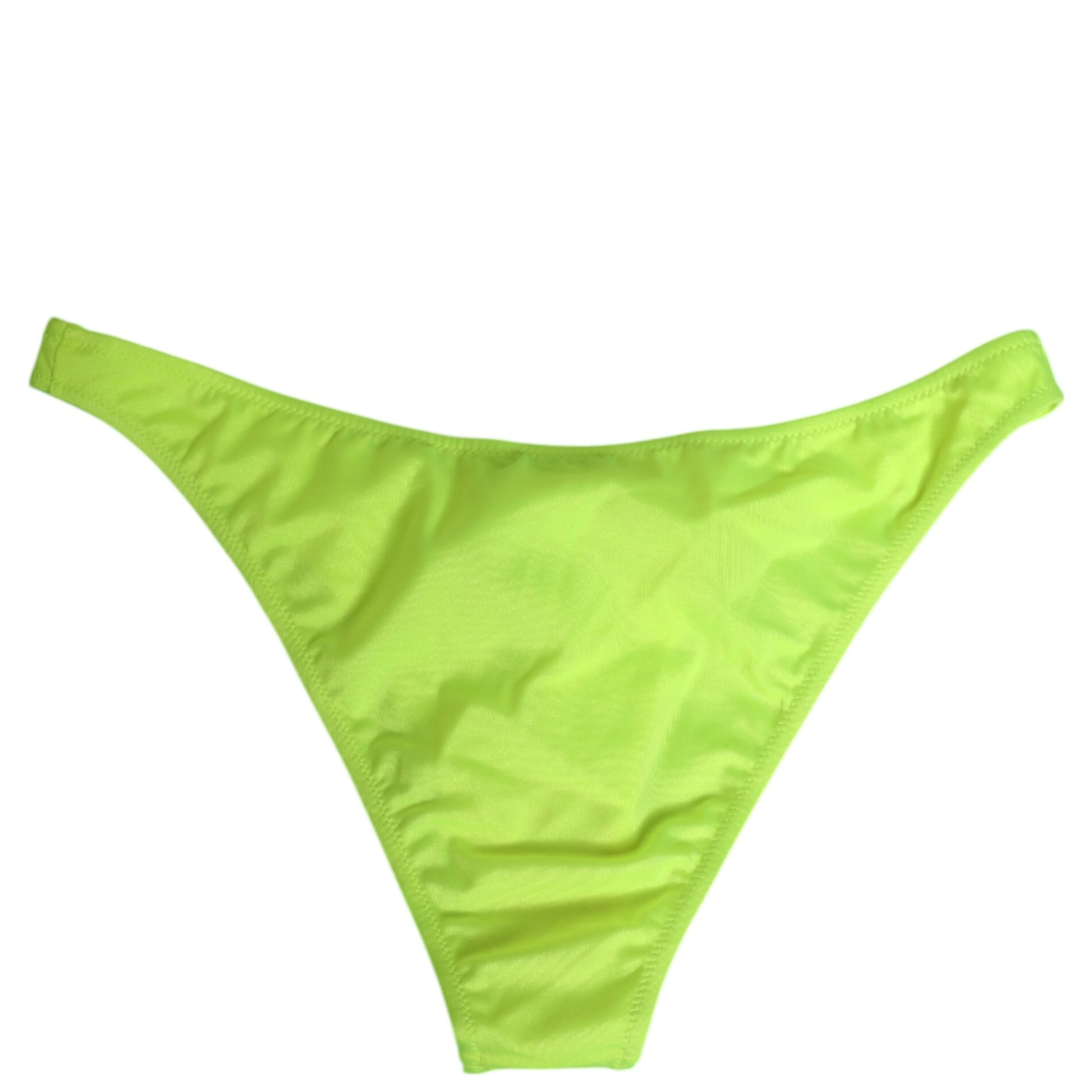Neon Green DG Logo Swim Briefs Women Underwear