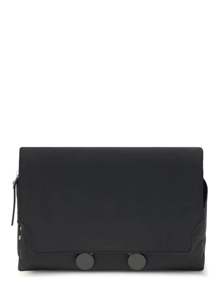 Black Polyamide Clutch Bag