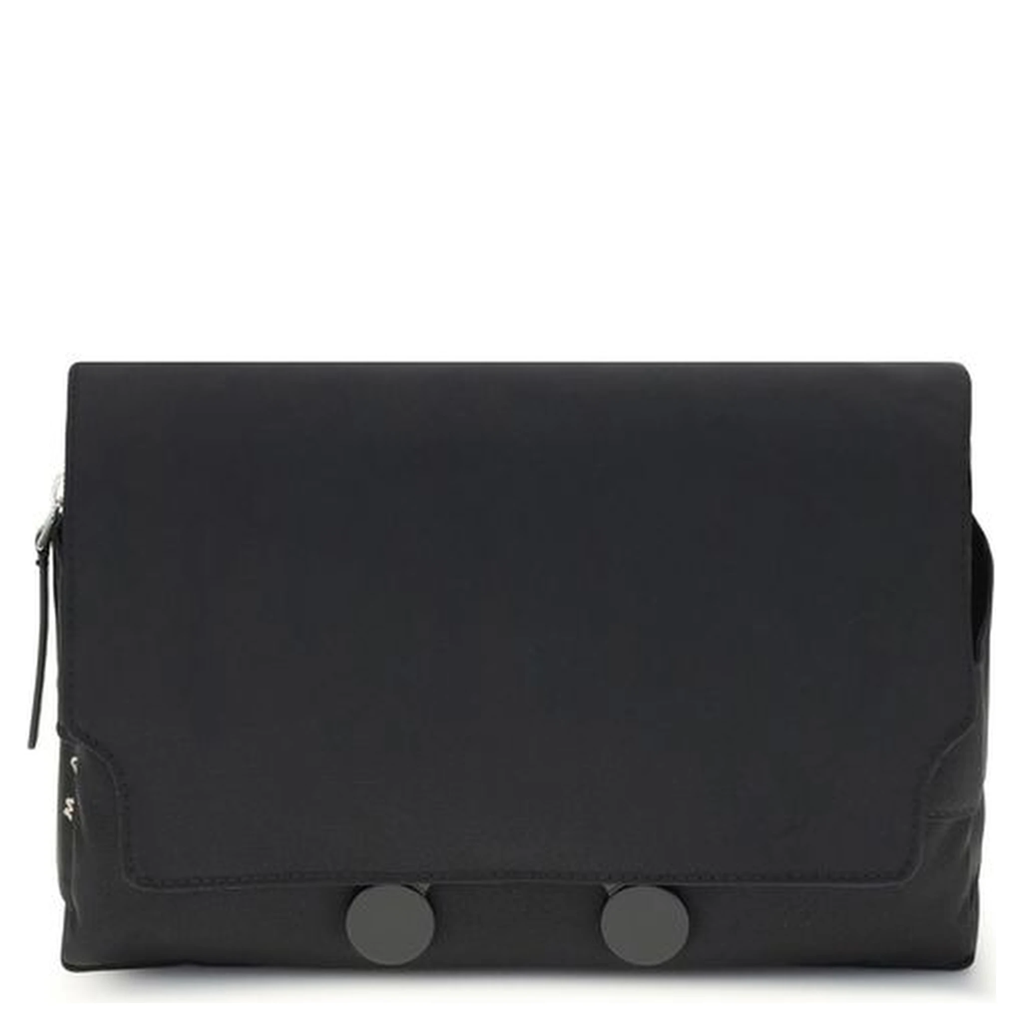 Black Polyamide Clutch Bag