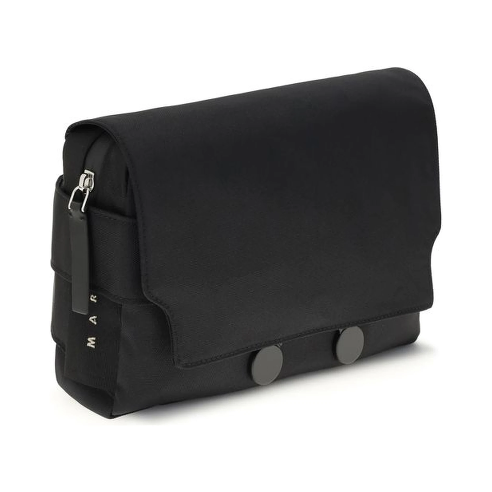 Black Polyamide Clutch Bag