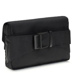 Black Polyamide Clutch Bag