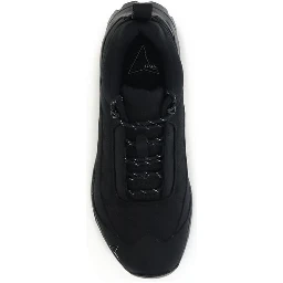 Black Polyamide Athletic Sneakers