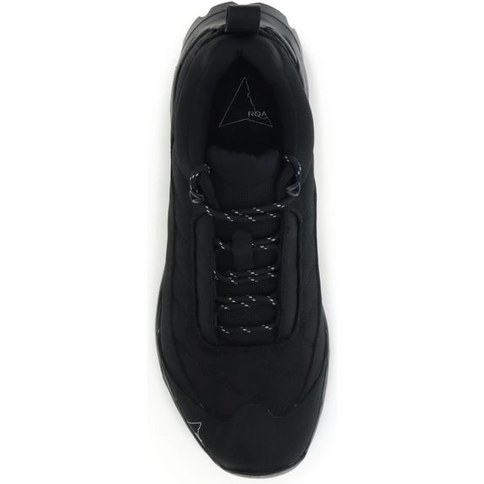 Black Polyamide Athletic Sneakers