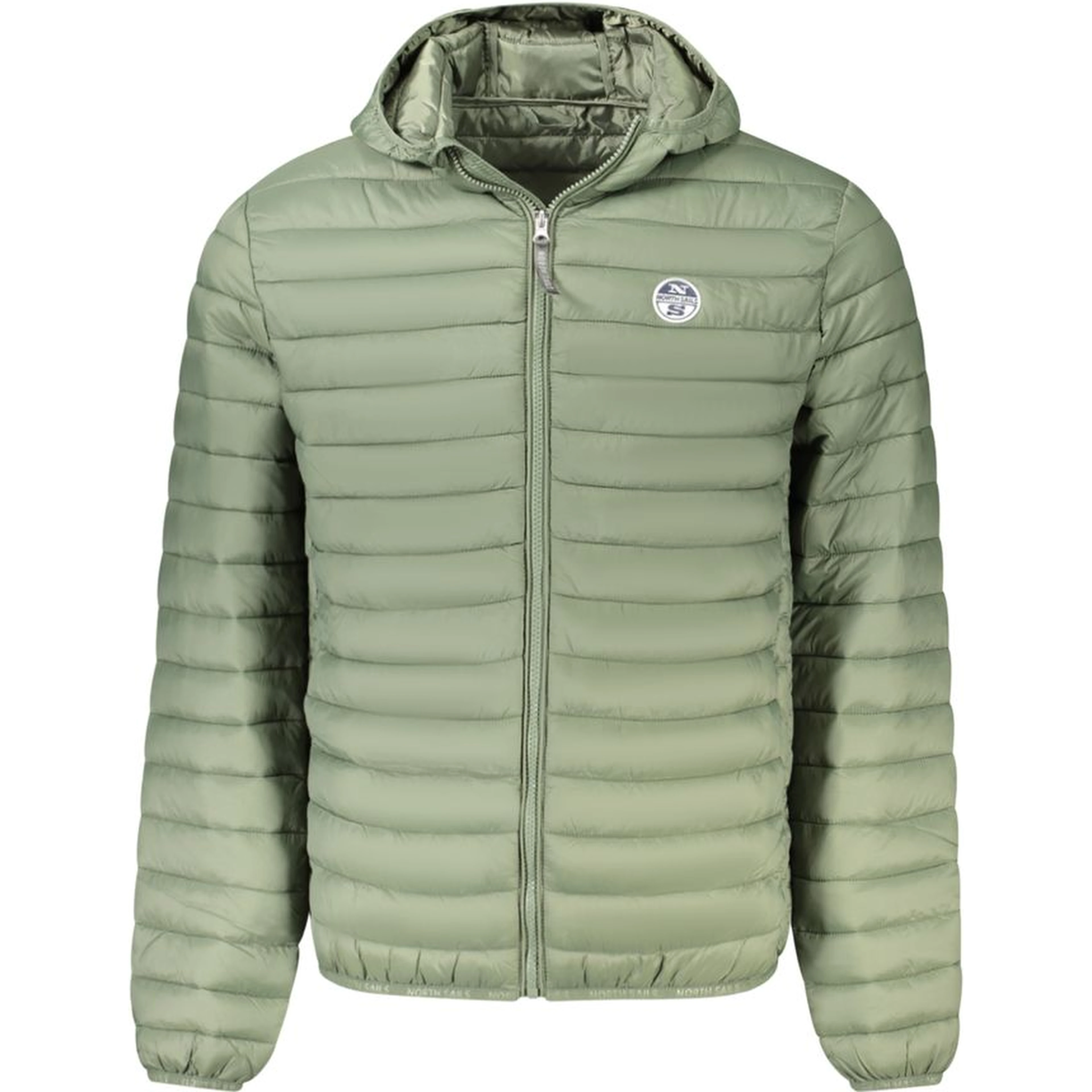 Green Polyester Men's Jacket
