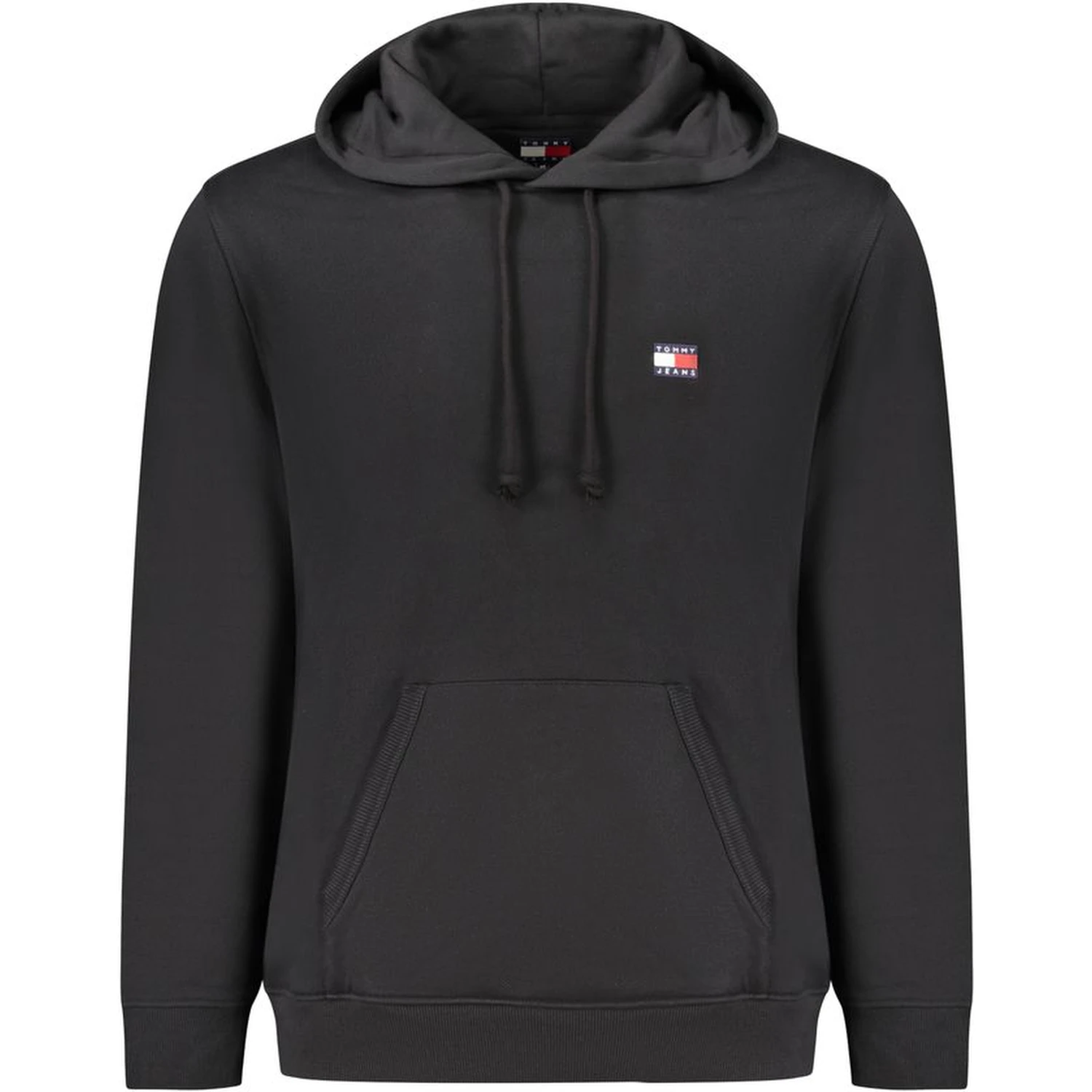 Black Cotton Men Sweater