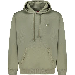 Green Cotton Men Sweater
