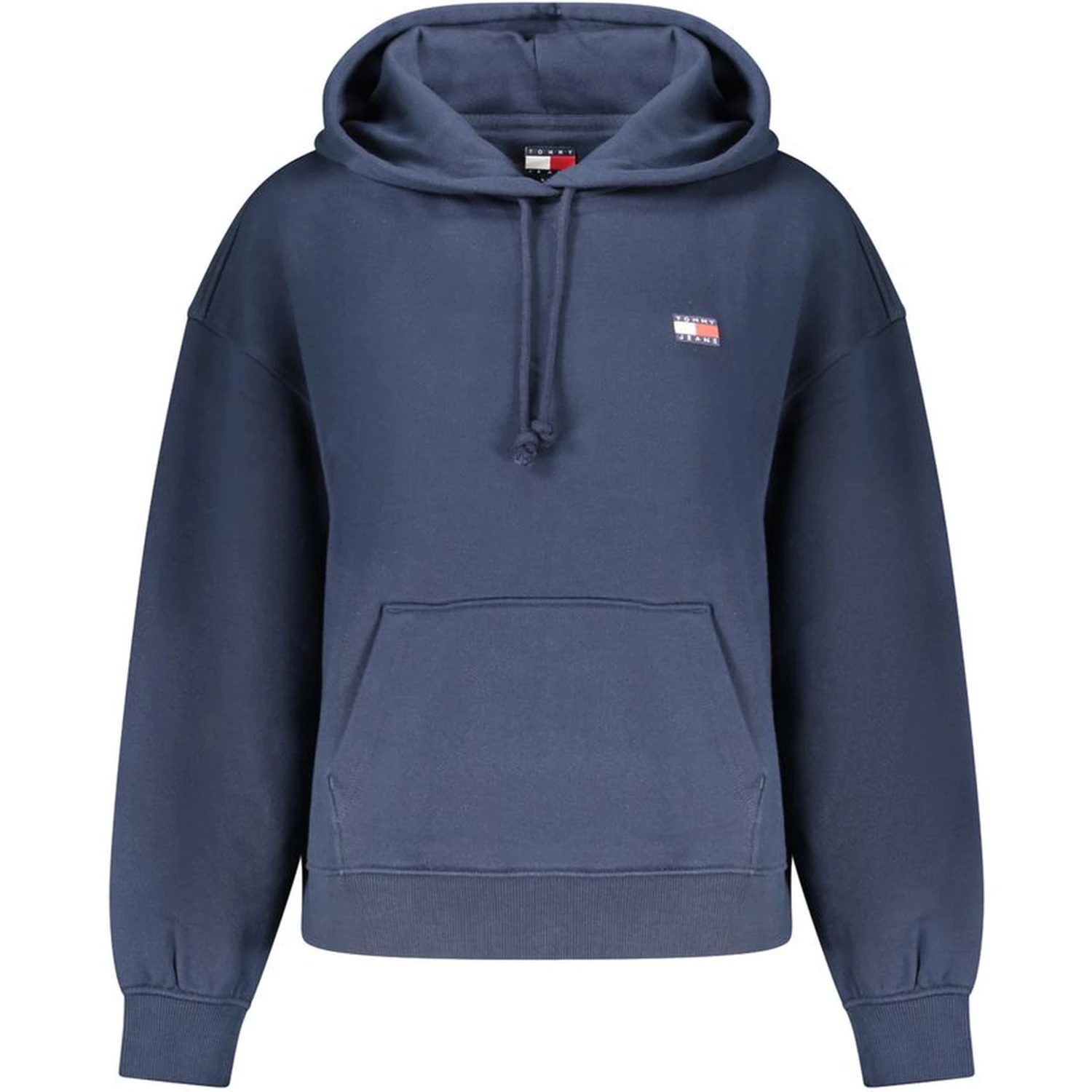 Blue Cotton Women Sweater