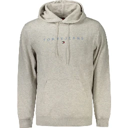Gray Cotton Men Sweater