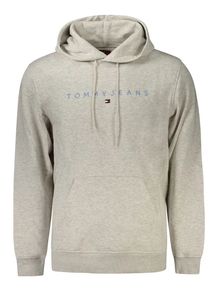Gray Cotton Men Sweater