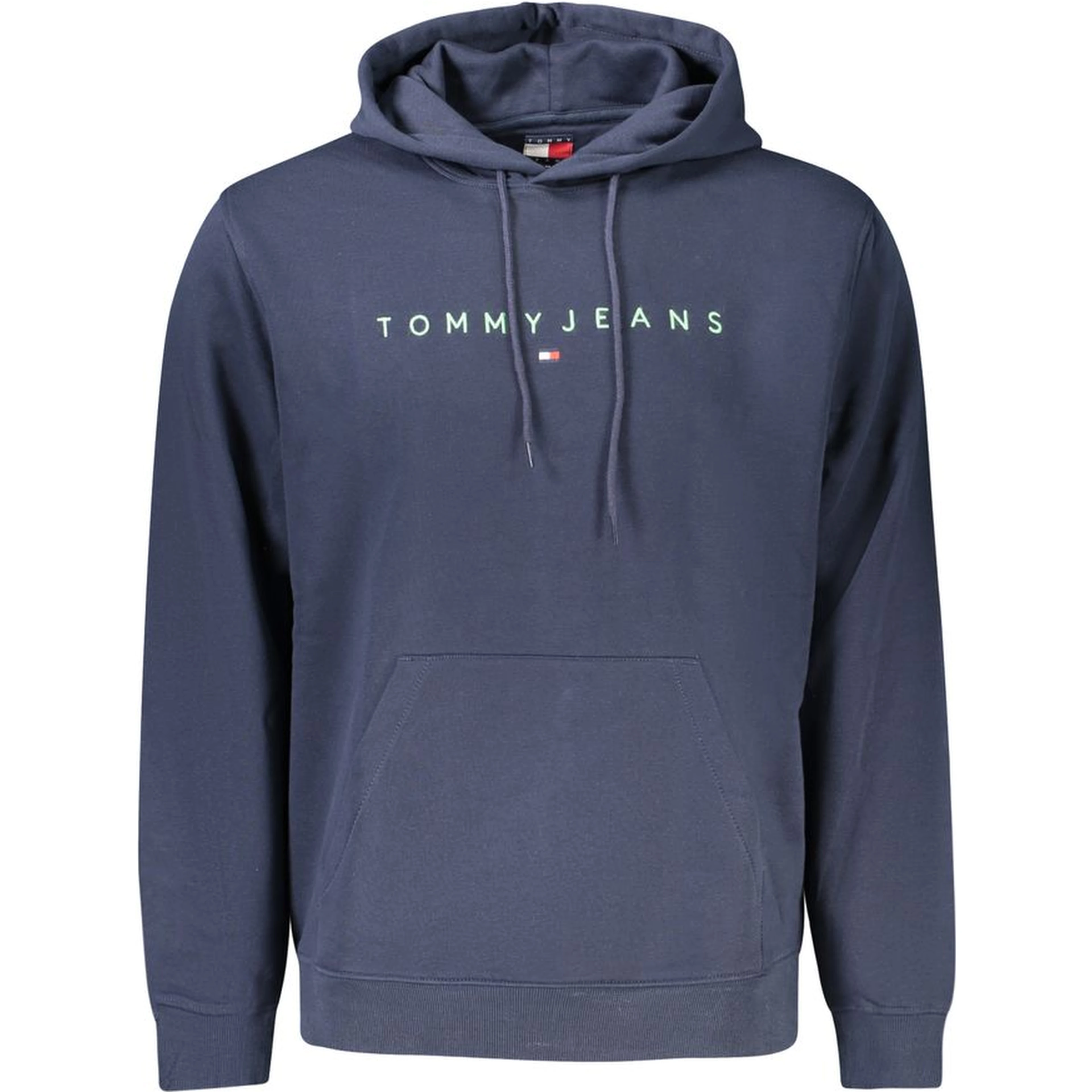 Blue Cotton Men Sweater