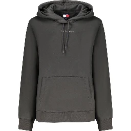 Black Cotton Women Sweater