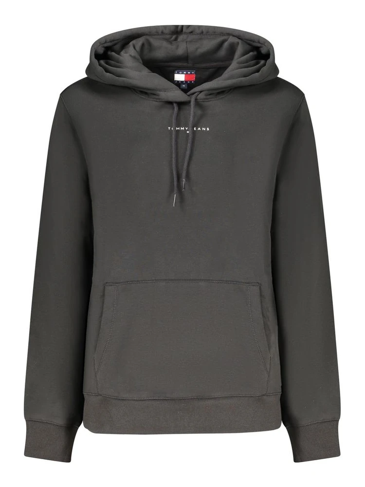 Black Cotton Women Sweater