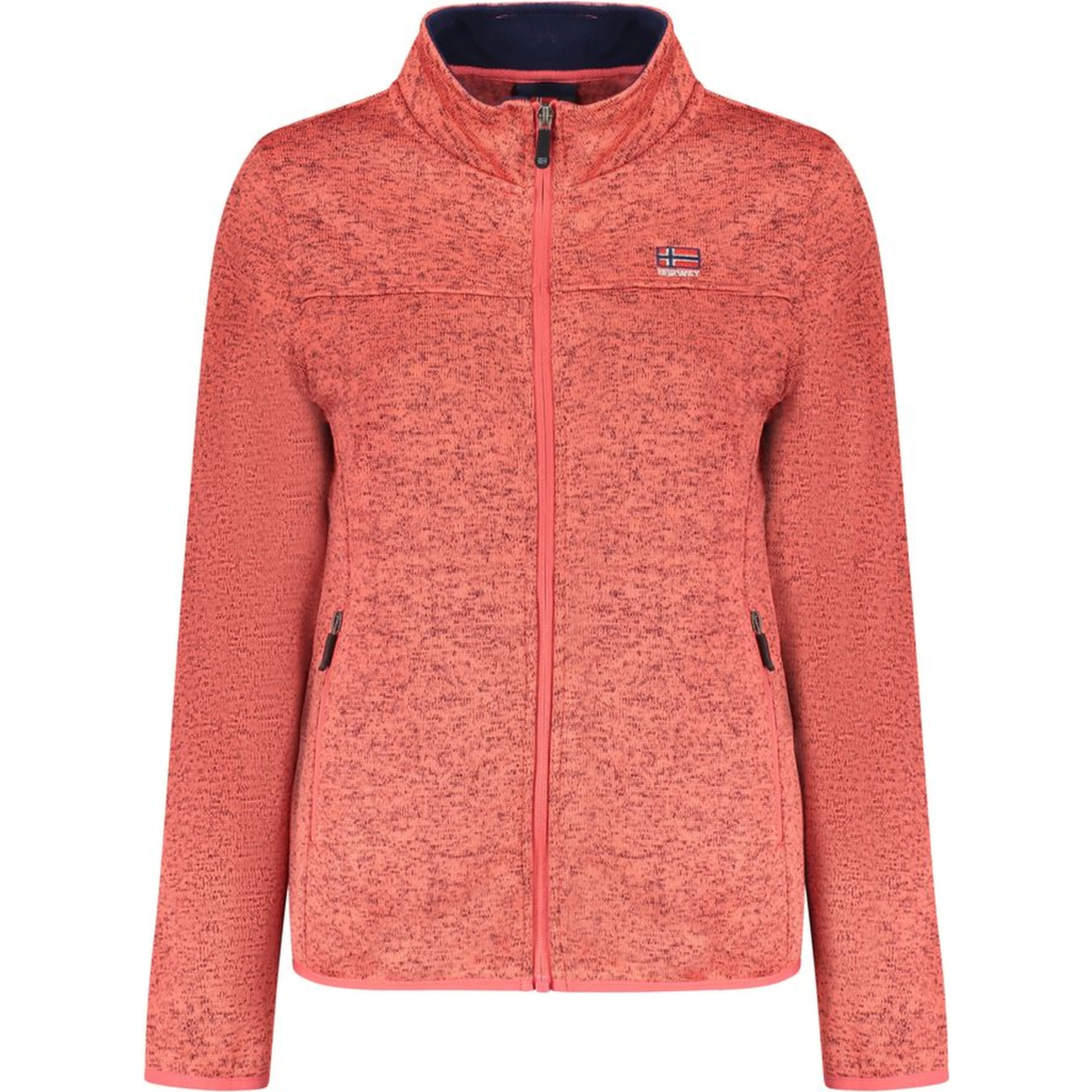 Pink Polyester Women Sweater