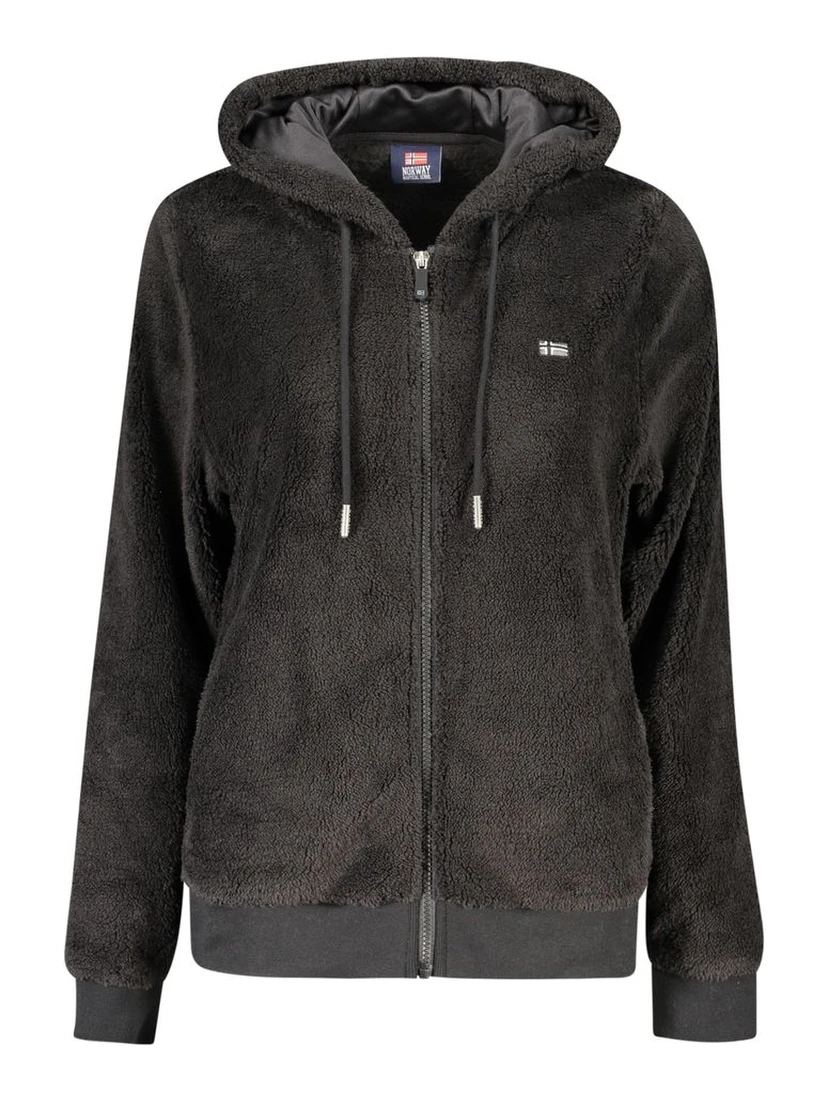 Black Polyester Women's Jacket