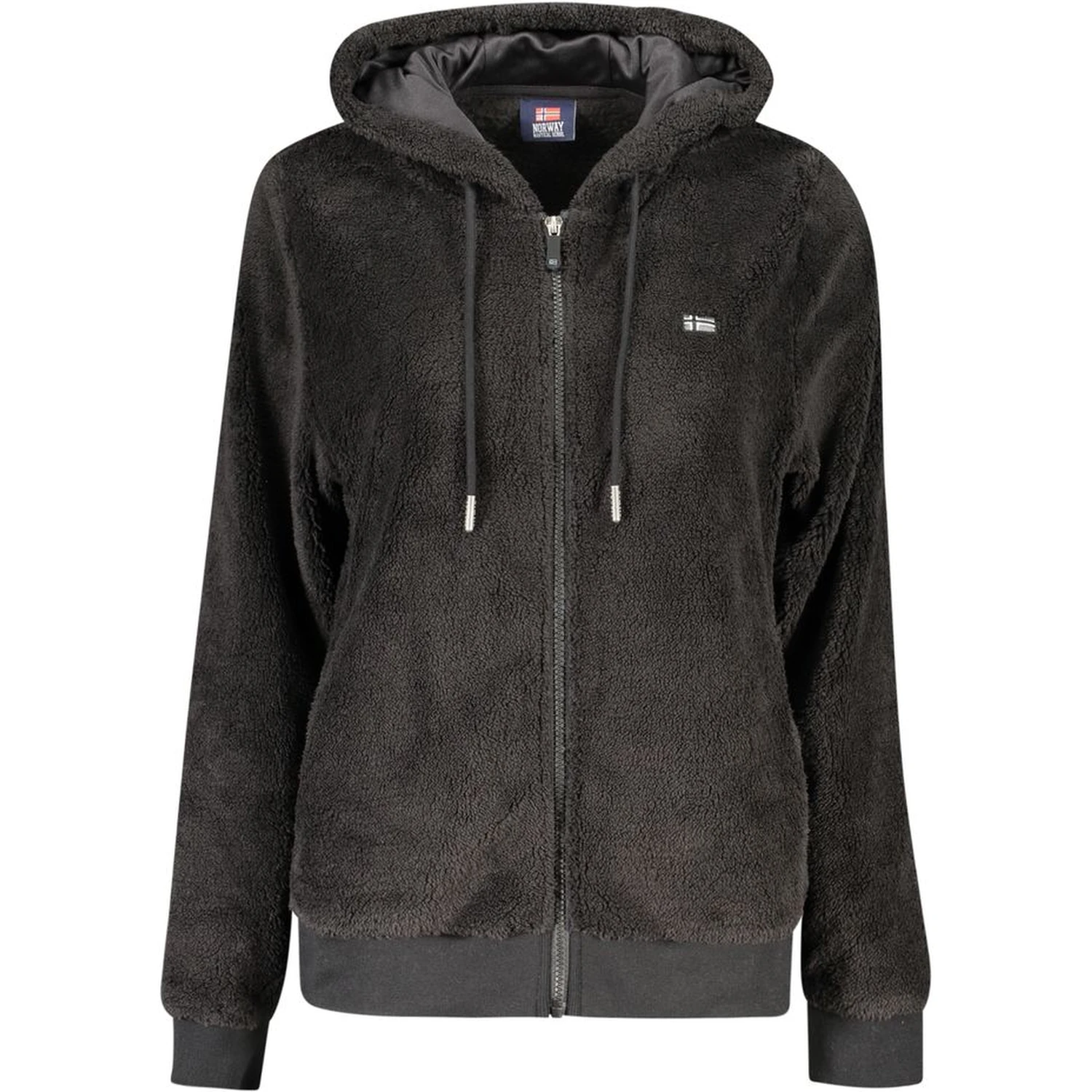 Black Polyester Women's Jacket