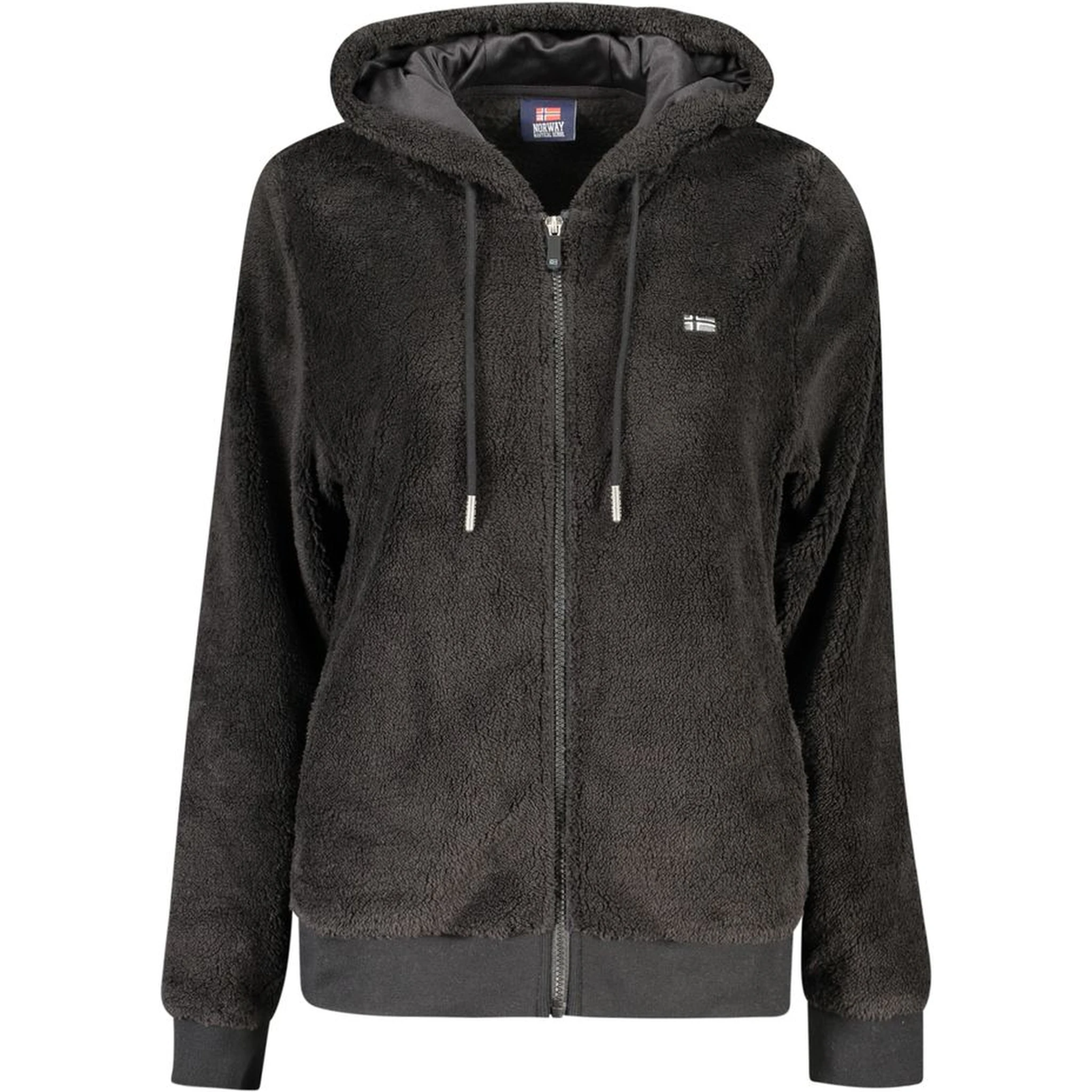 Black Polyester Women's Jacket