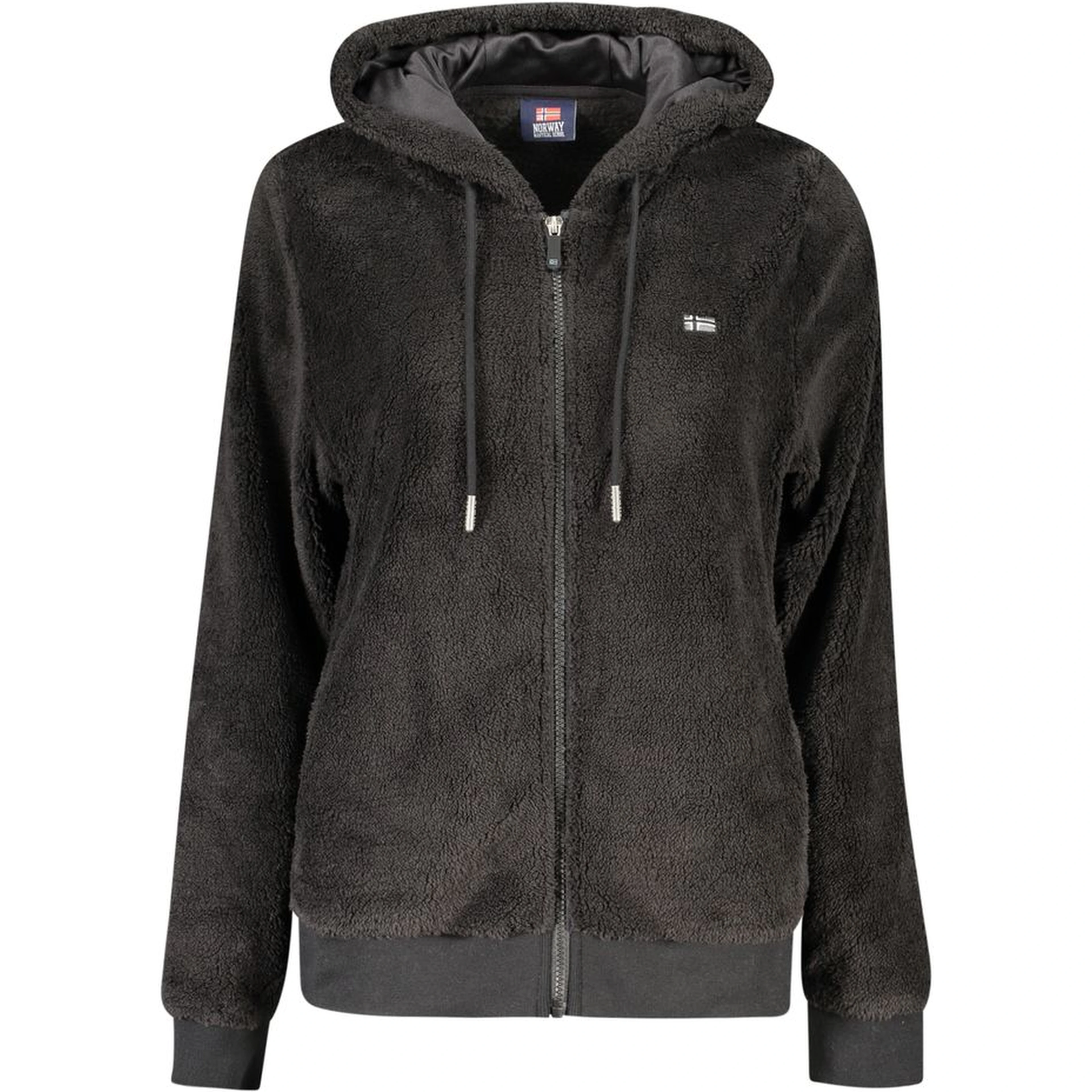 Black Polyester Women's Jacket