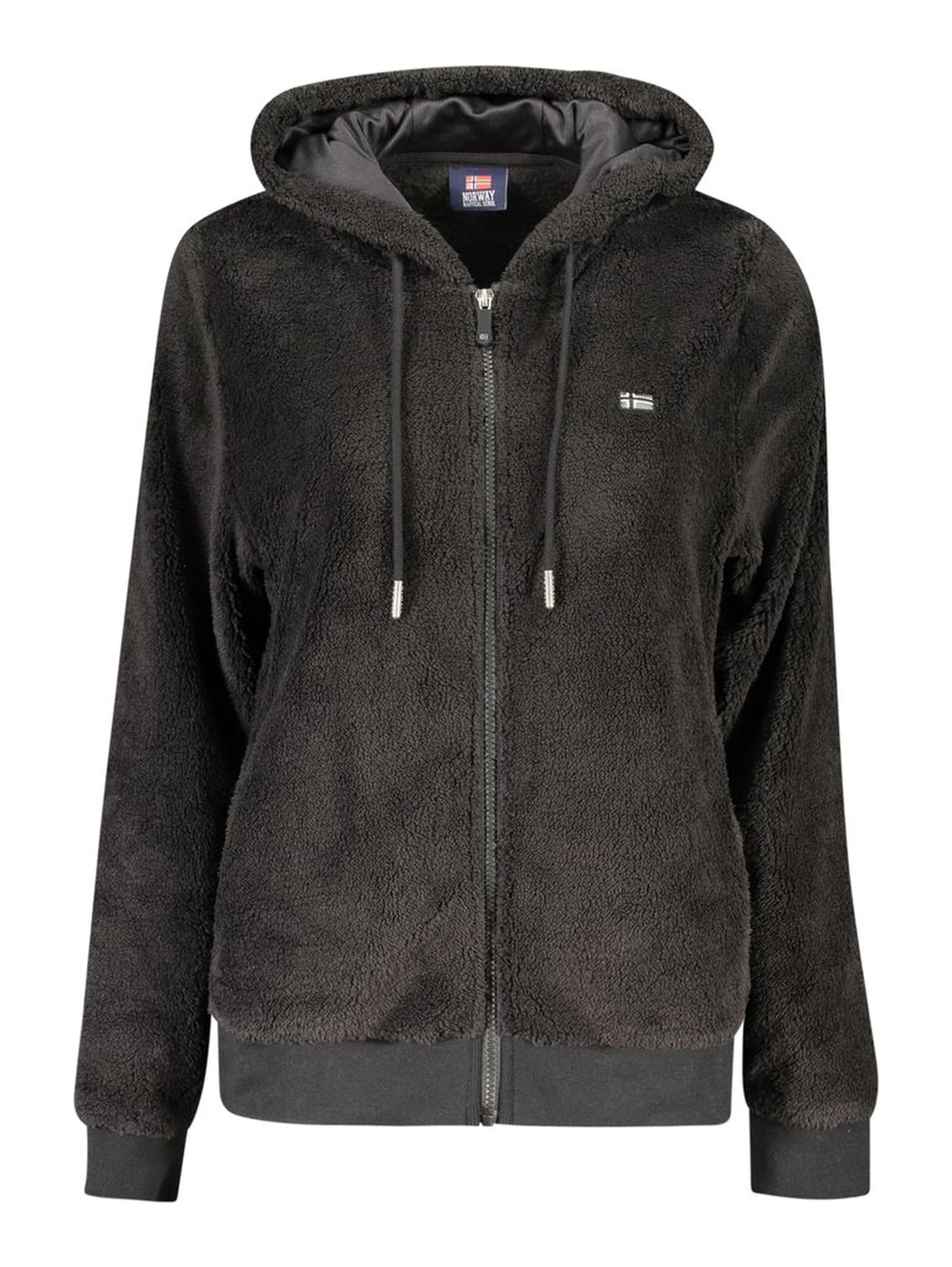 Black Polyester Women's Jacket