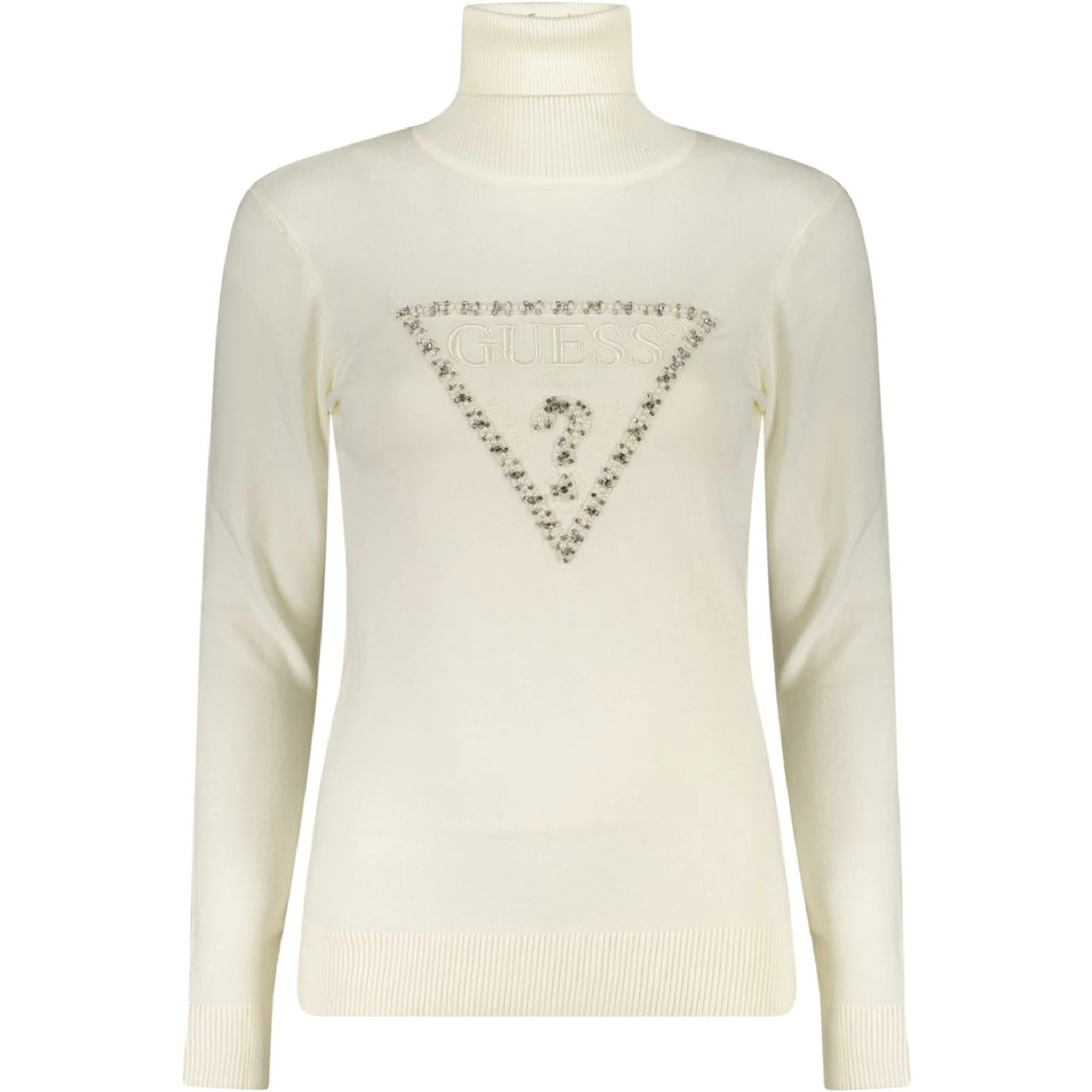 White Viscose Women Sweater