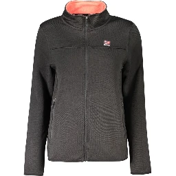 Black Polyester Women Sweater