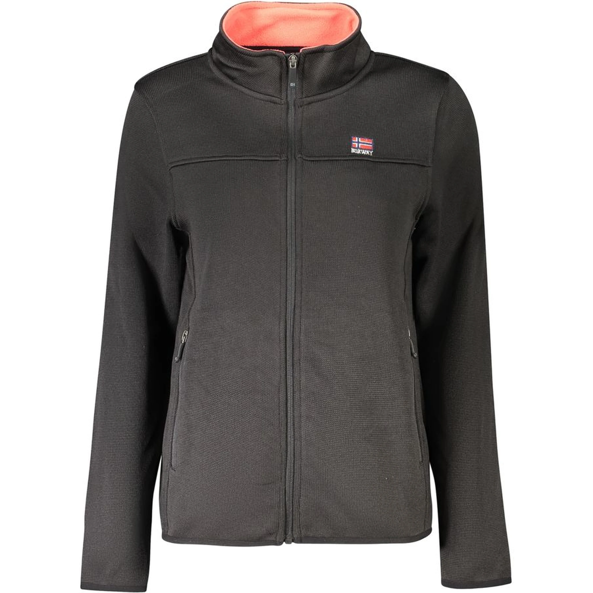 Black Polyester Women Sweater