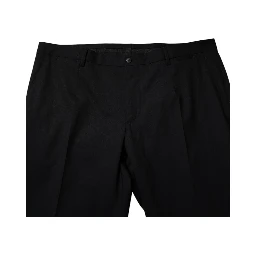 Black Wool Formal Dress Men Trousers Pants