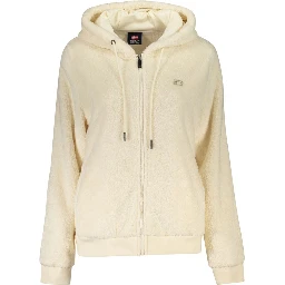 White Polyester Women Jacket