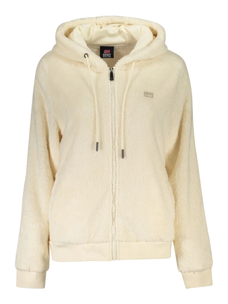 White Polyester Women Jacket