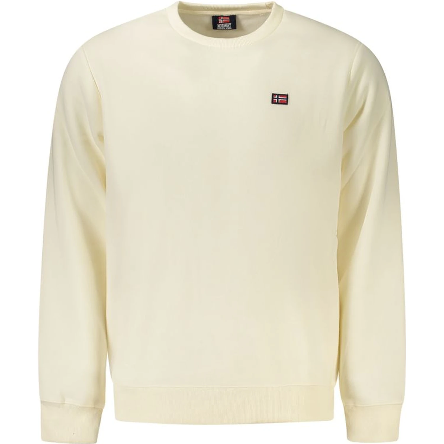 White Cotton Men Sweater