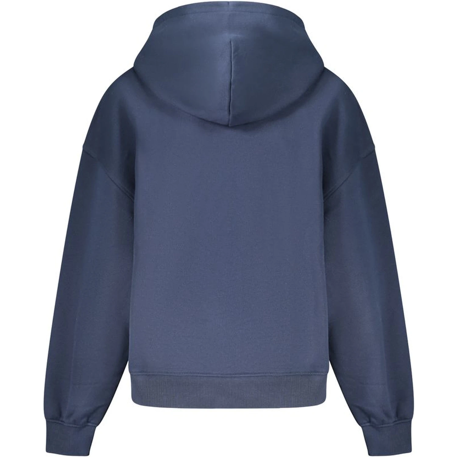 Blue Cotton Women Sweater
