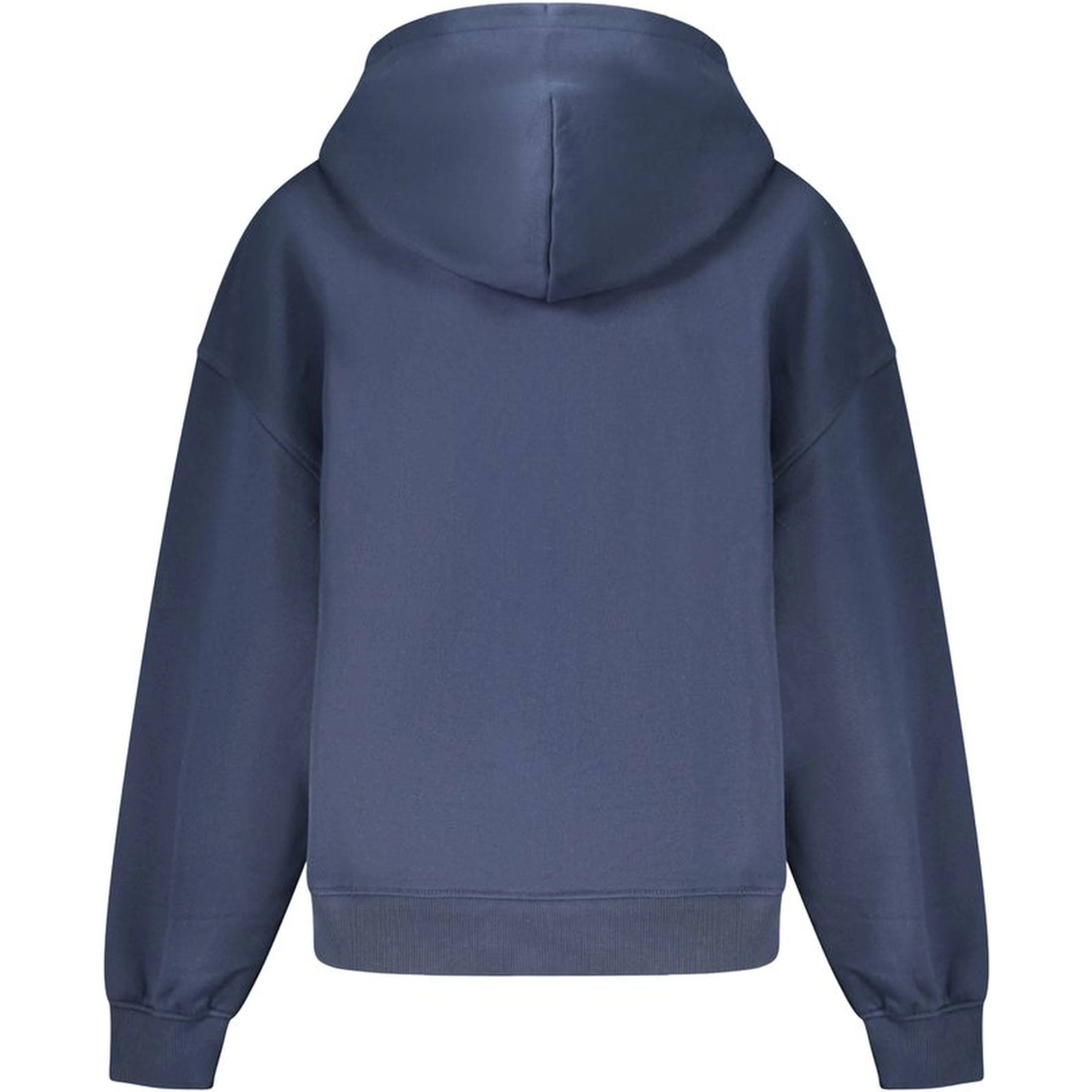 Blue Cotton Women Sweater