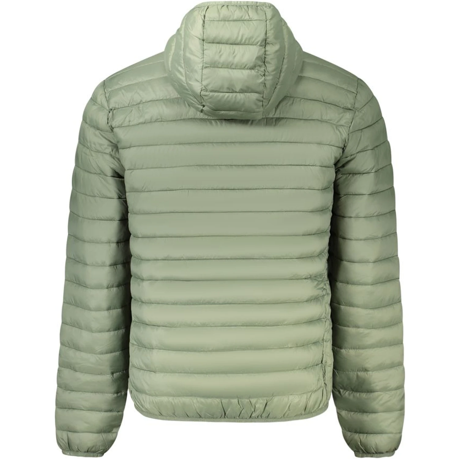 Green Polyester Men's Jacket