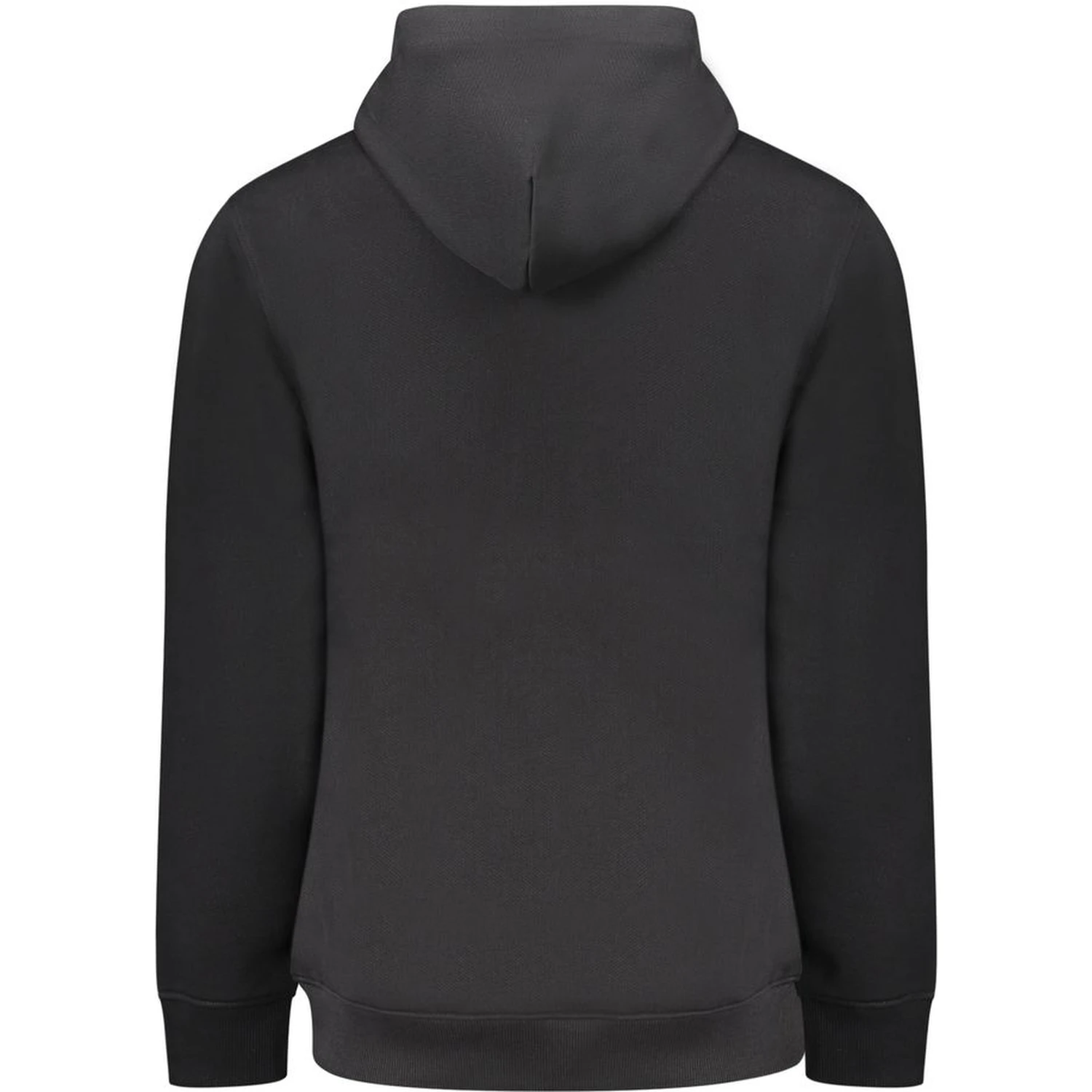 Black Cotton Men Sweater