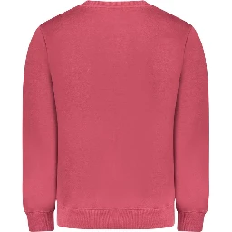 Red Cotton Men Sweater