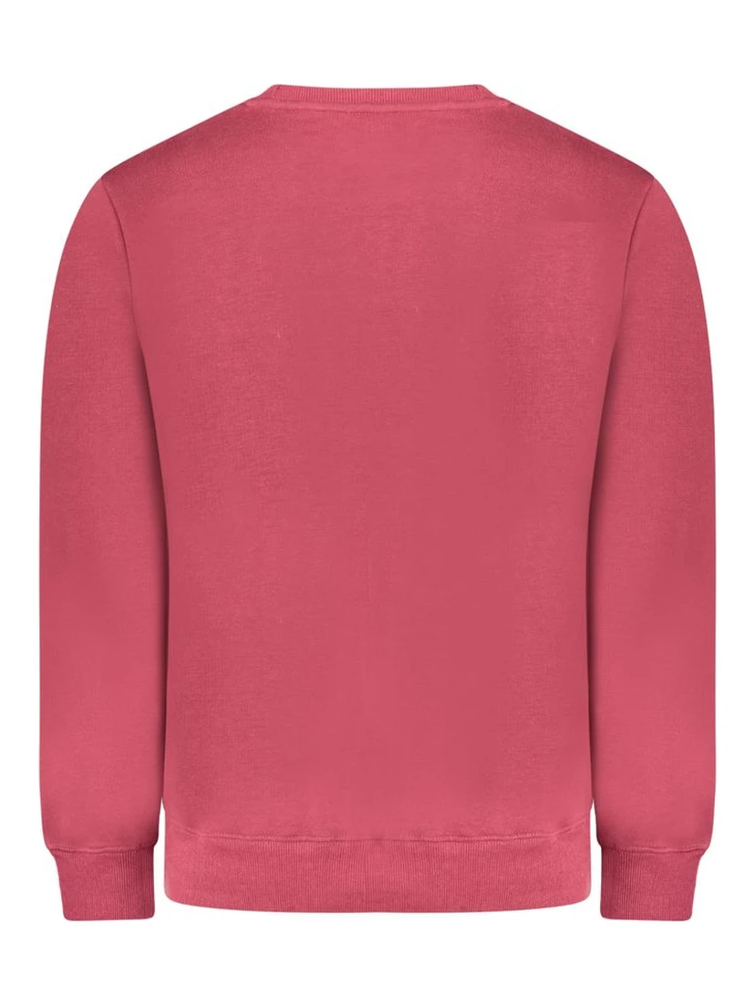 Red Cotton Men Sweater
