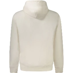 White Cotton Men Sweater